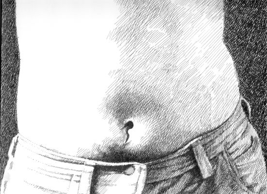 Schöner Bauch tuts auch